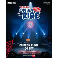 Chez Nous ON VA RIRE X Milhouse Comedy Club &copy; By Chez Nous