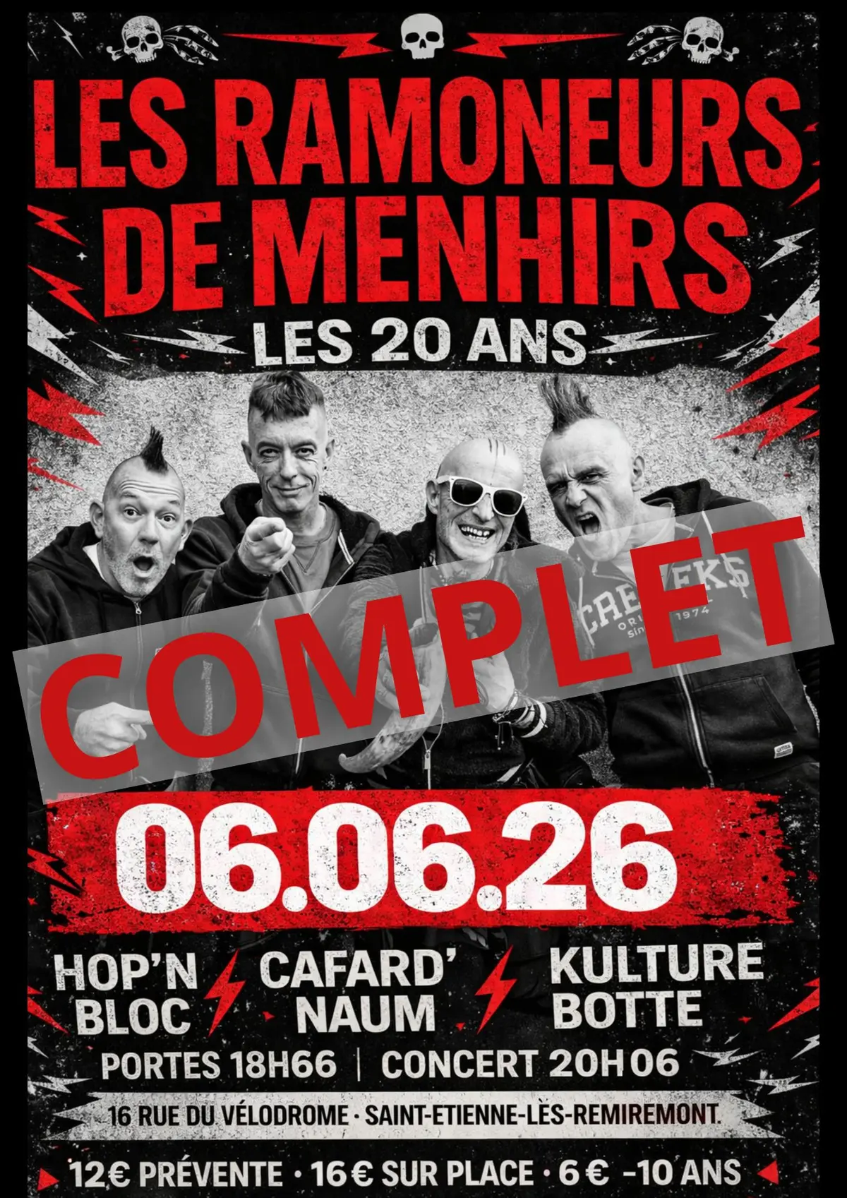 Concert : Les Ramoneurs de Menhirs