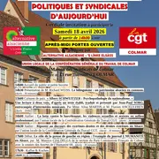 PORTES OUVERTES Samedi 18 avril 2026 (14h-18h) à la Maison des Syndicats COLMAR