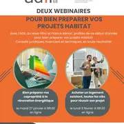 2 Webinaires : Copropriétés et Nouveaux accédants