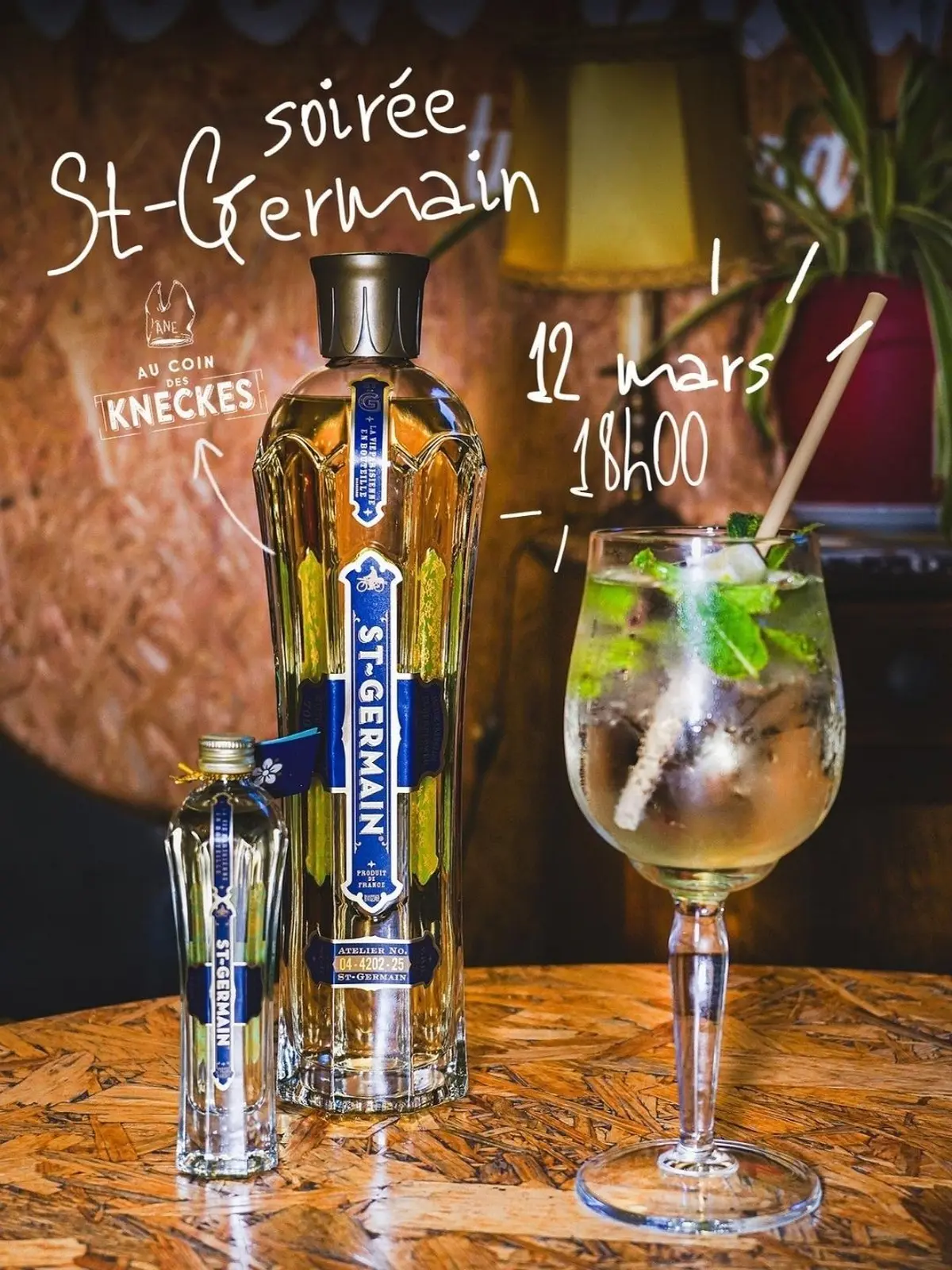 Soirée St - Germain au Coin des Kneckes