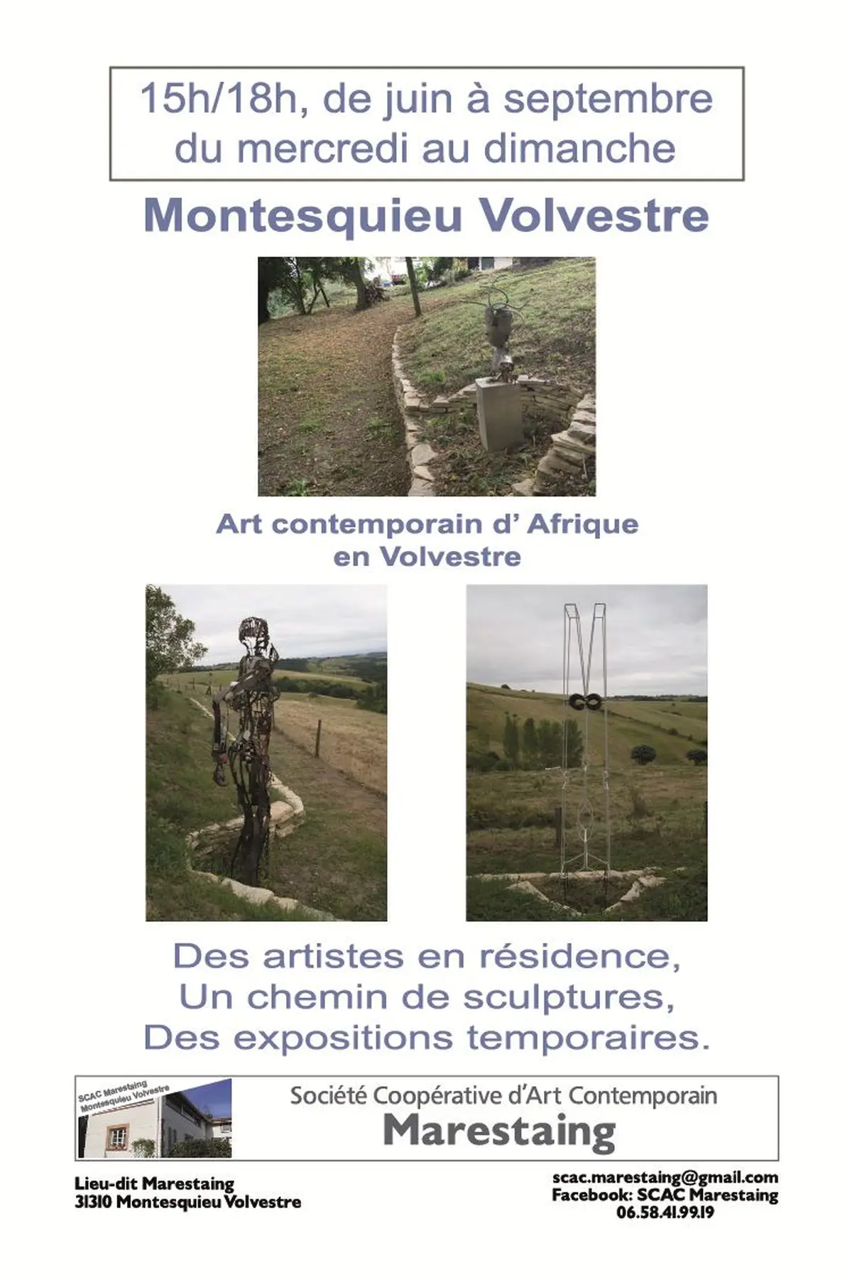 Société Coopérative d'Art africain Contemporaiin SCAC Marestaing