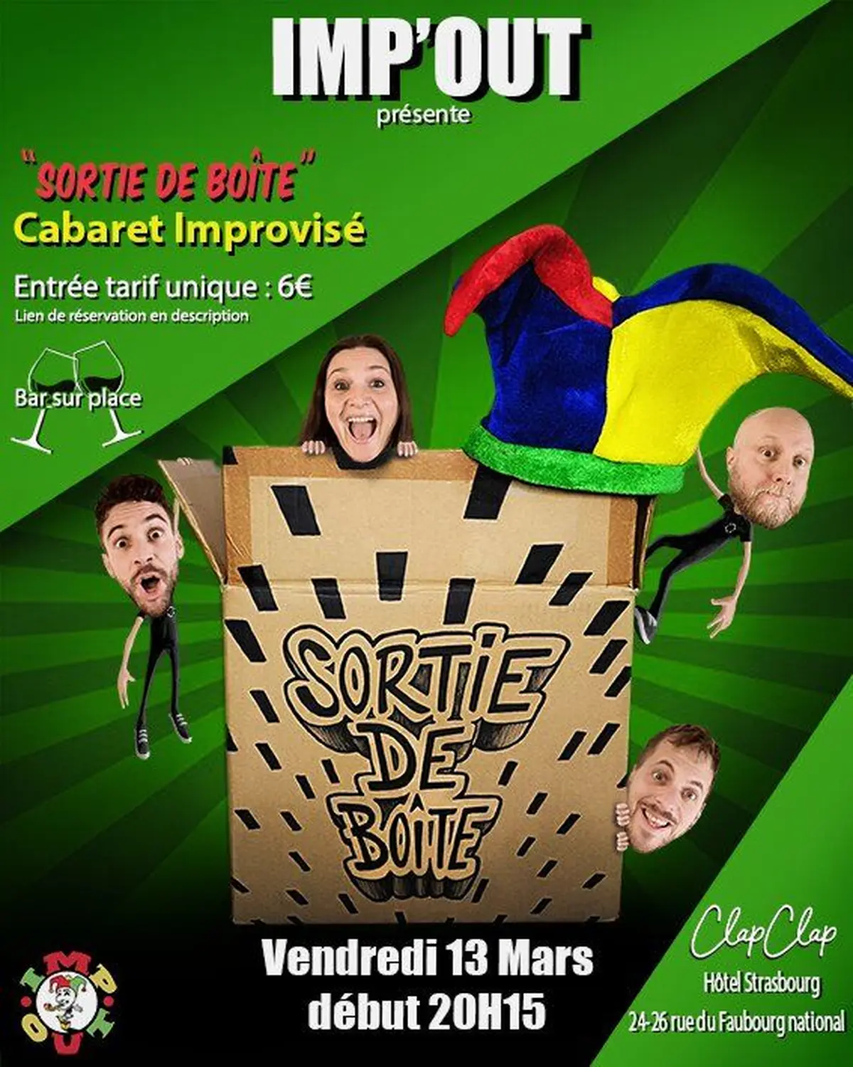 [IMPRO] Imp'out - Sortie de Boîte