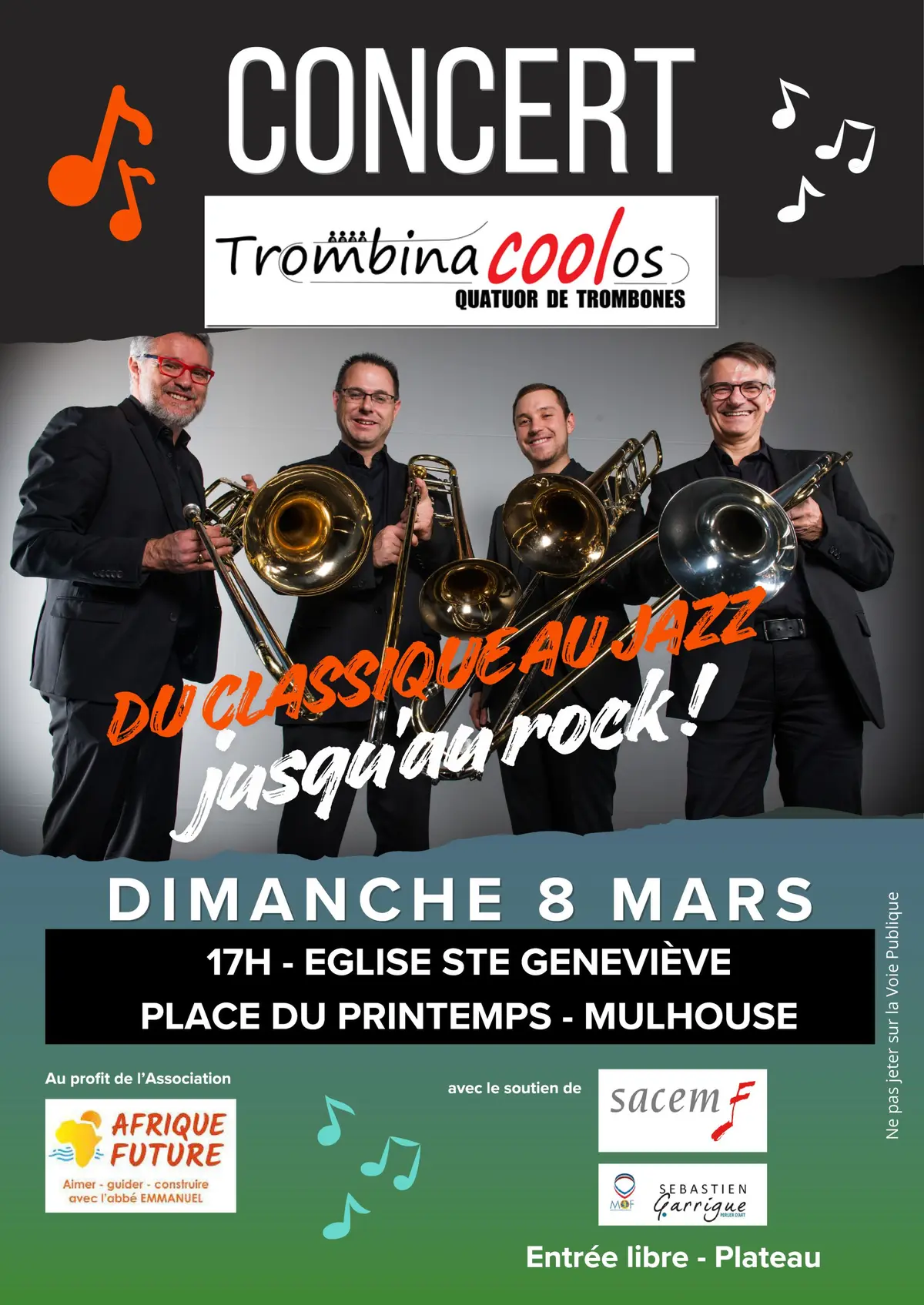 Concert des 4 fabuleux Trombinacoolos !