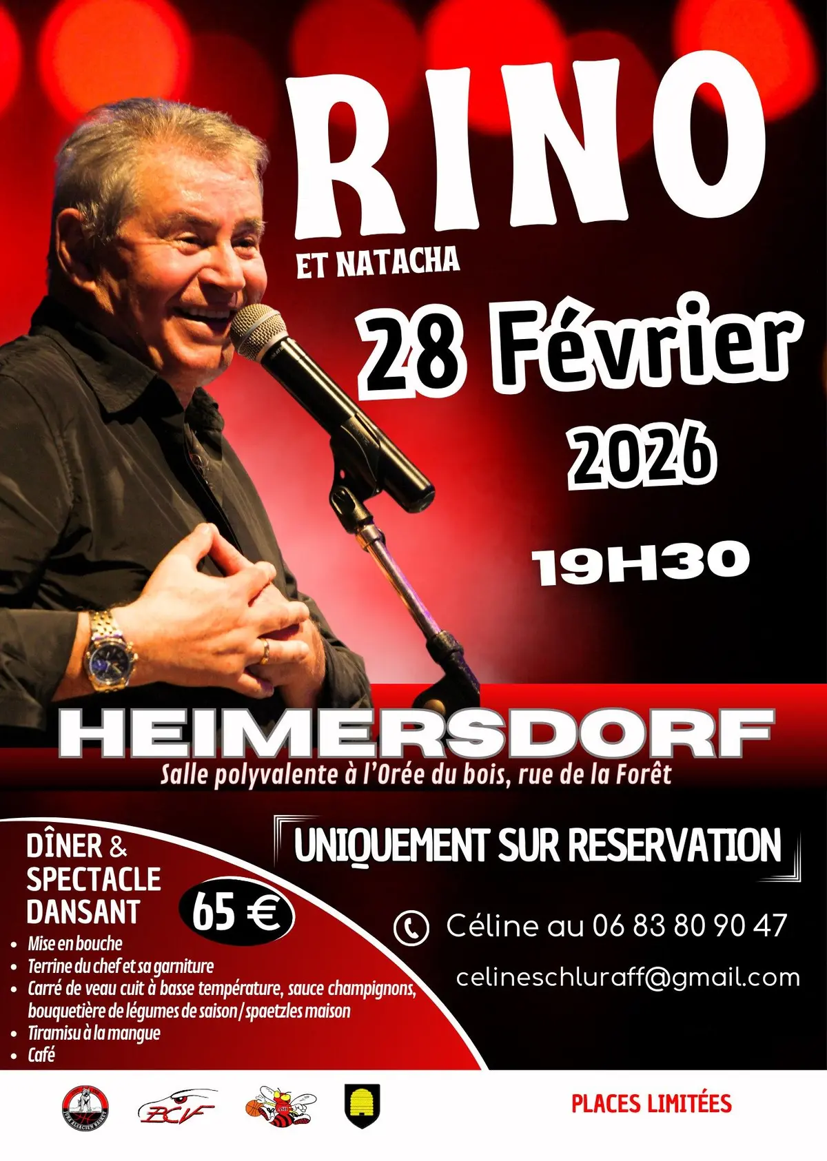 Soirée dansante avec Rino 