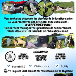 Portes ouvertes Education Canine Chateauneuf en Thymerais