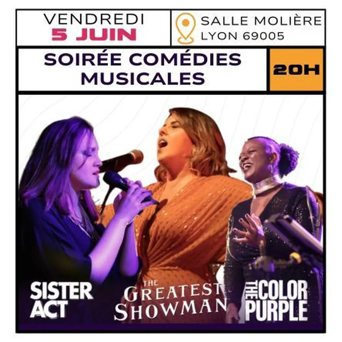 Festival Absolute Gospel- Soirée comédies musicales