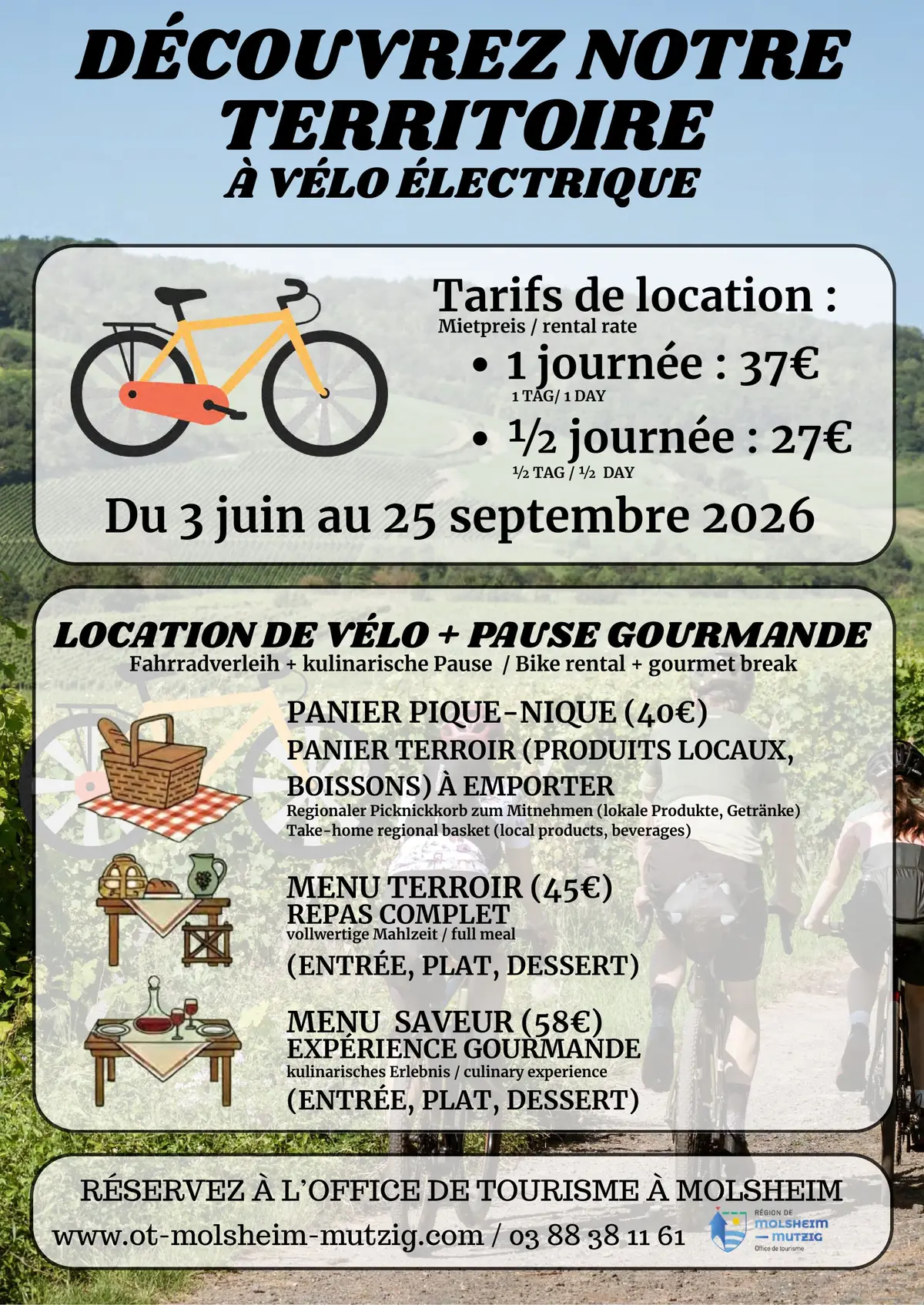 Croq'vélo, pédalez et dégustez