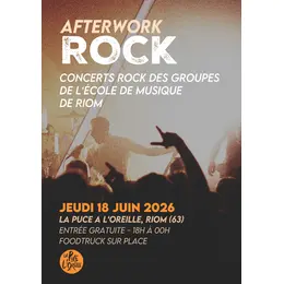 Afterwork Rock à La Puce a l'Oreille, Riom (63)