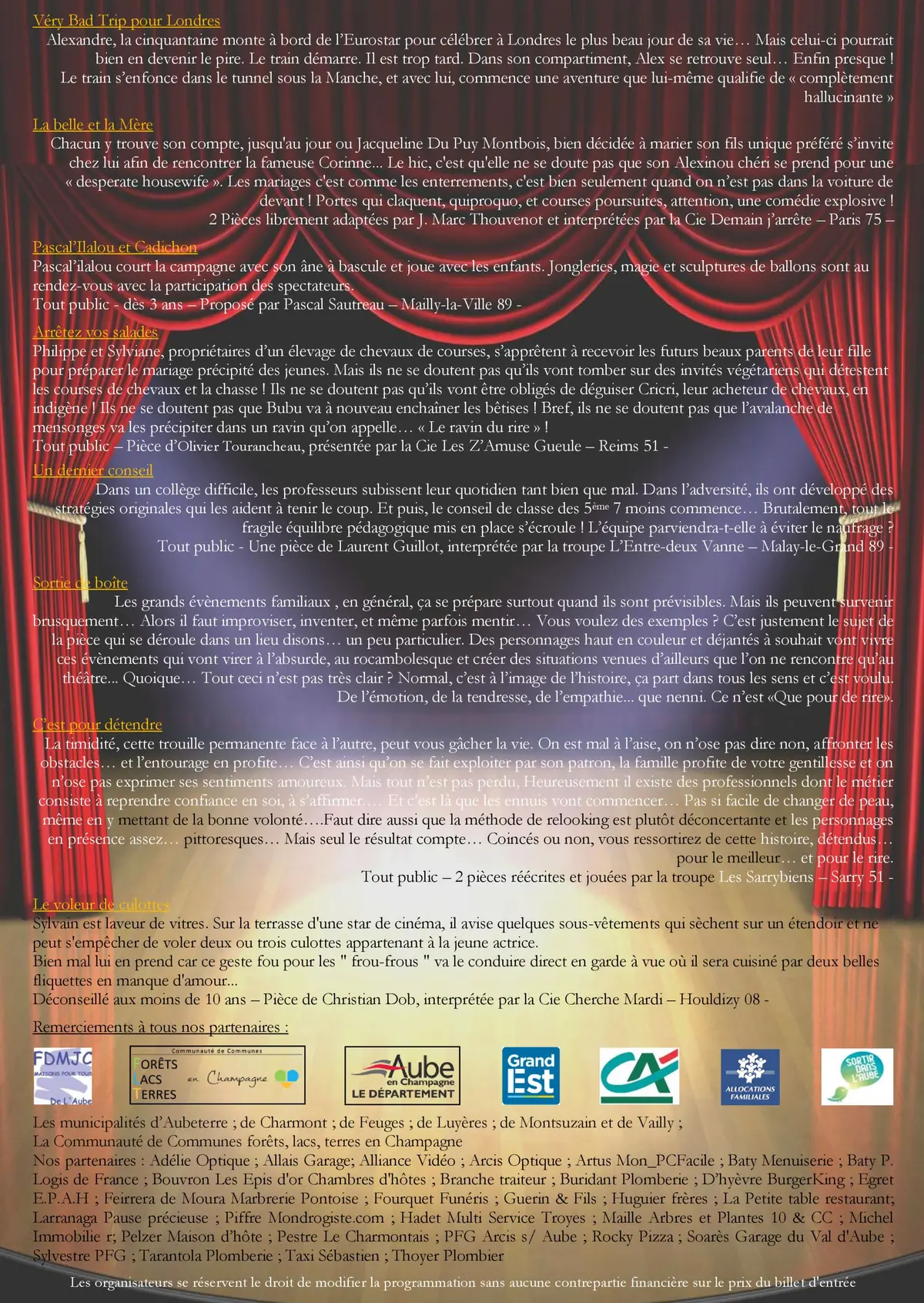 Festival de théâtre amateur