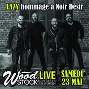 Lazy, hommage à Noir Désir + Virgiane chez Wood Stock Guitares