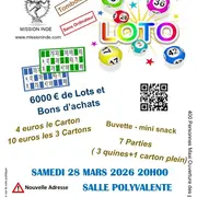 LOTO de l'association MISSION INDE