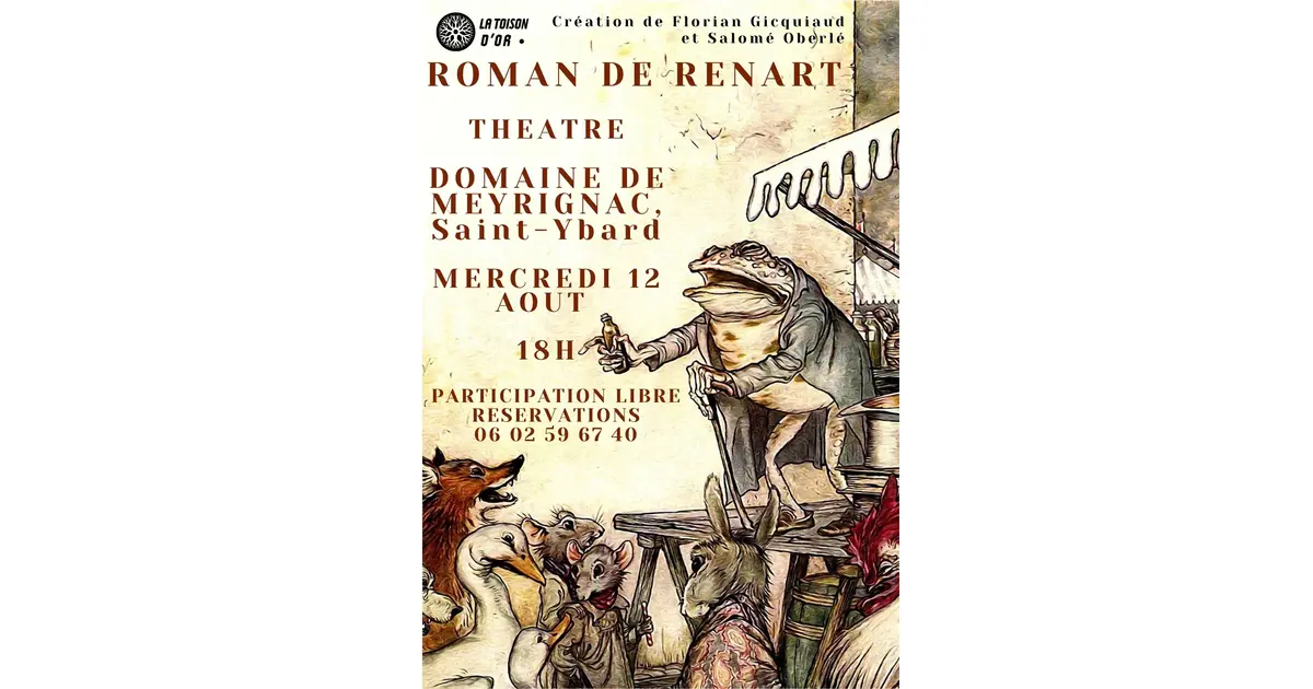 Roman de Renart, spectacle solo