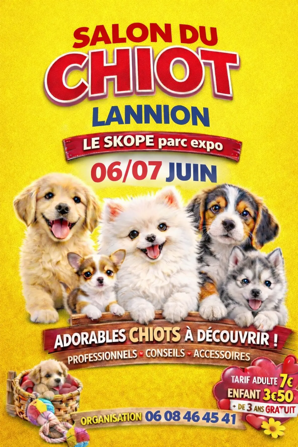 Salon du Chiot Lannion 2026