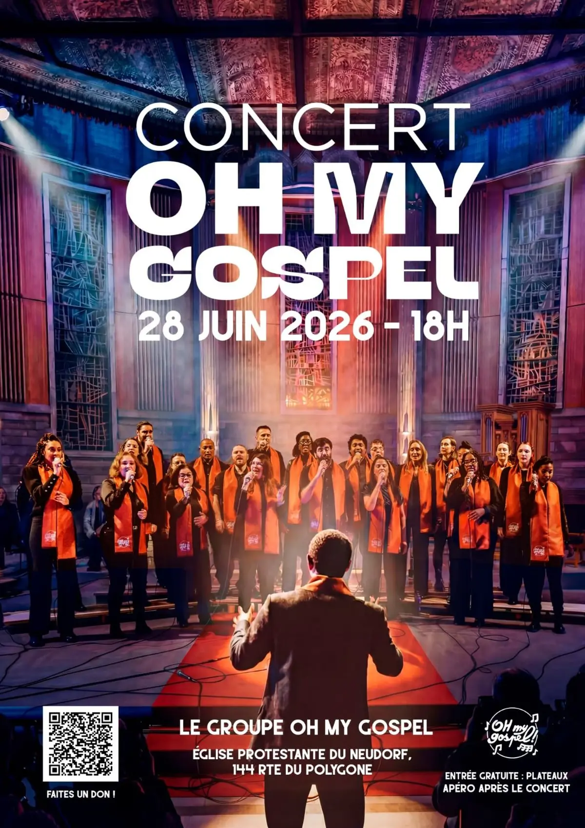 ​Oh my gospel : une soirée gospel unique 