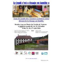 Tissage en famille