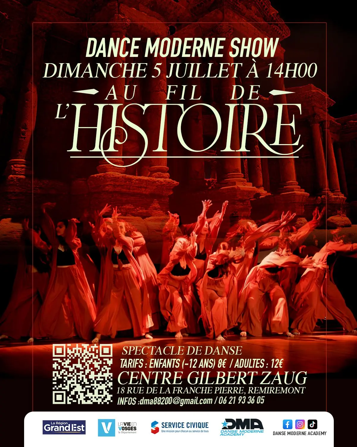 Dance Moderne Show - Au Fil de l'Histoire