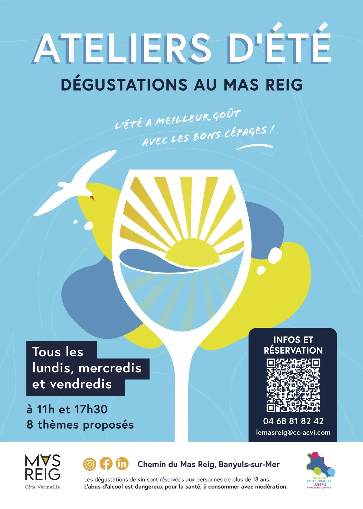 Les ateliers d'été au Mas Reig - Côte Vermeille
