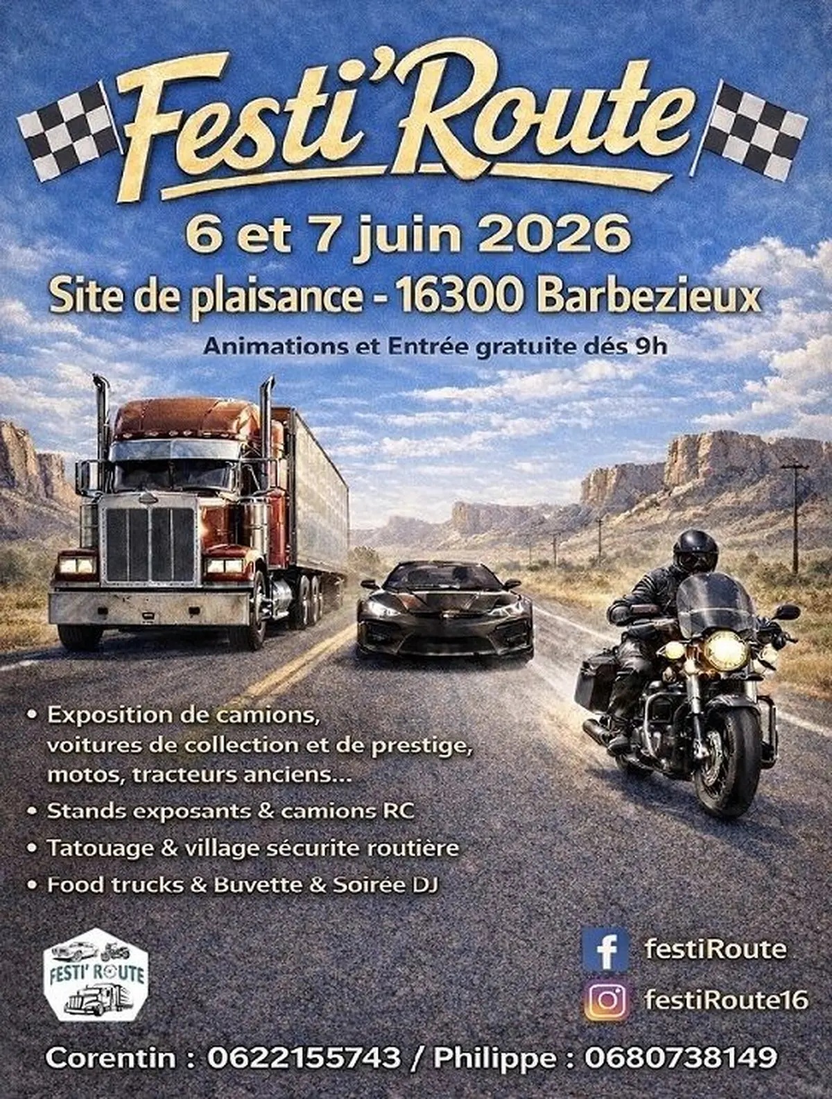 3°  FESTI'ROUTE  de  BARBEZIEUX  -  16  -