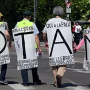 Déambulation pro paix.