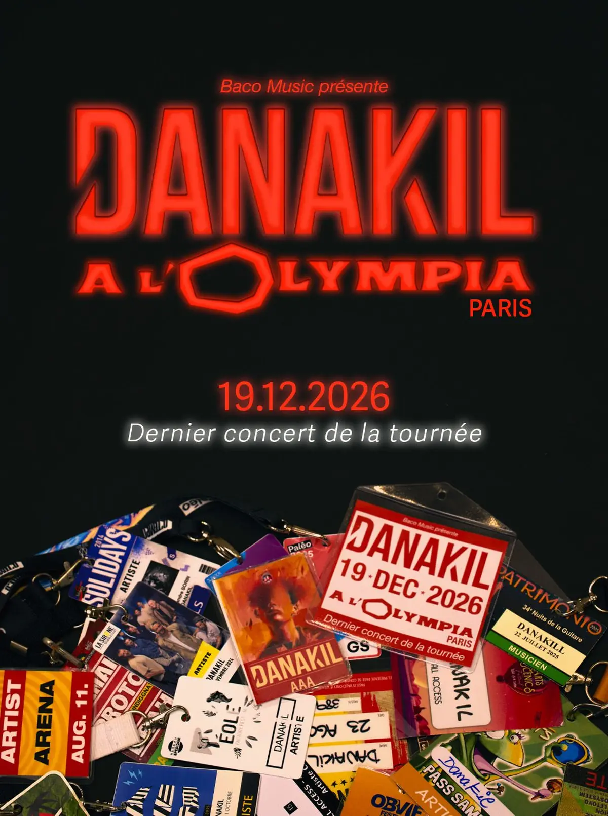 Danakil - L'Olympia - 19 décembre 2026