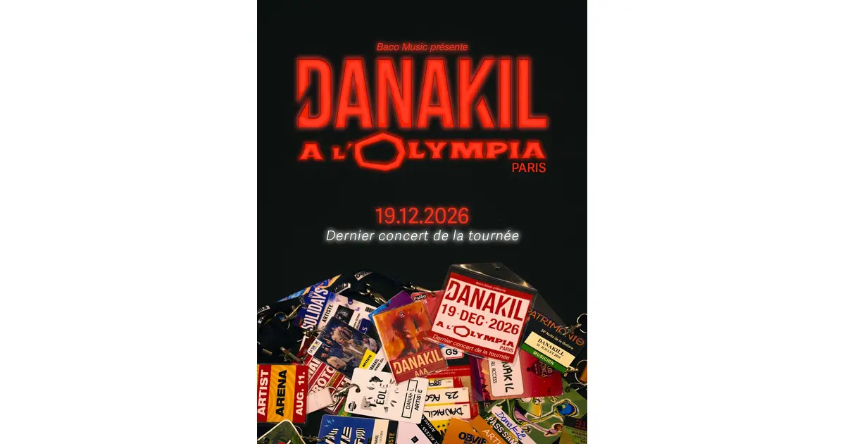 Danakil - L'Olympia - 19 décembre 2026