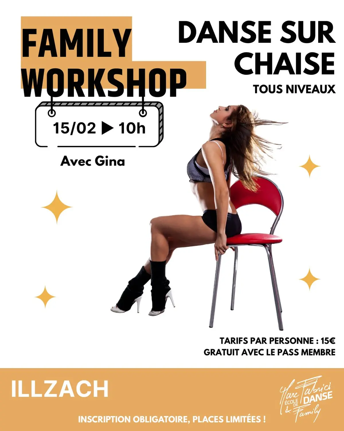 Family Workshop – Danse sur Chaise (Tous niveaux)