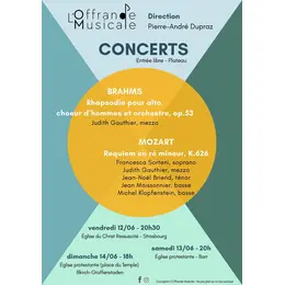 L'Offrande Musicale - Concert Direction Pierre-André Dupraz