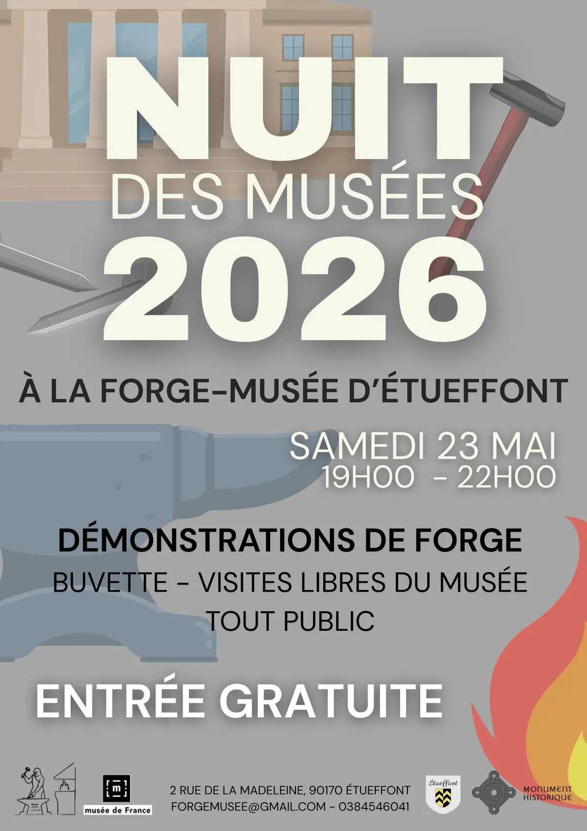 Nuit des musées 2026