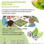 Jeux de société nature pour tous !