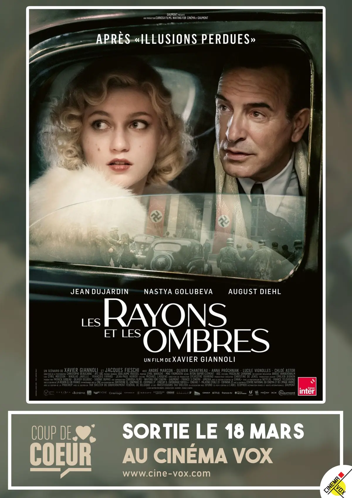 Sortie coup de coeur : Les Rayons et les Ombres