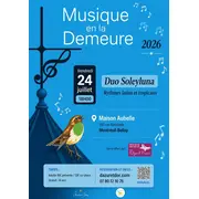 Musique en la demeure - Duo Soleyluna, rythmes latins et tropicaux