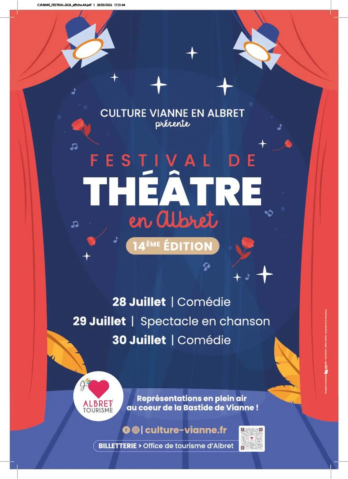 Festival de théâtre en Albret