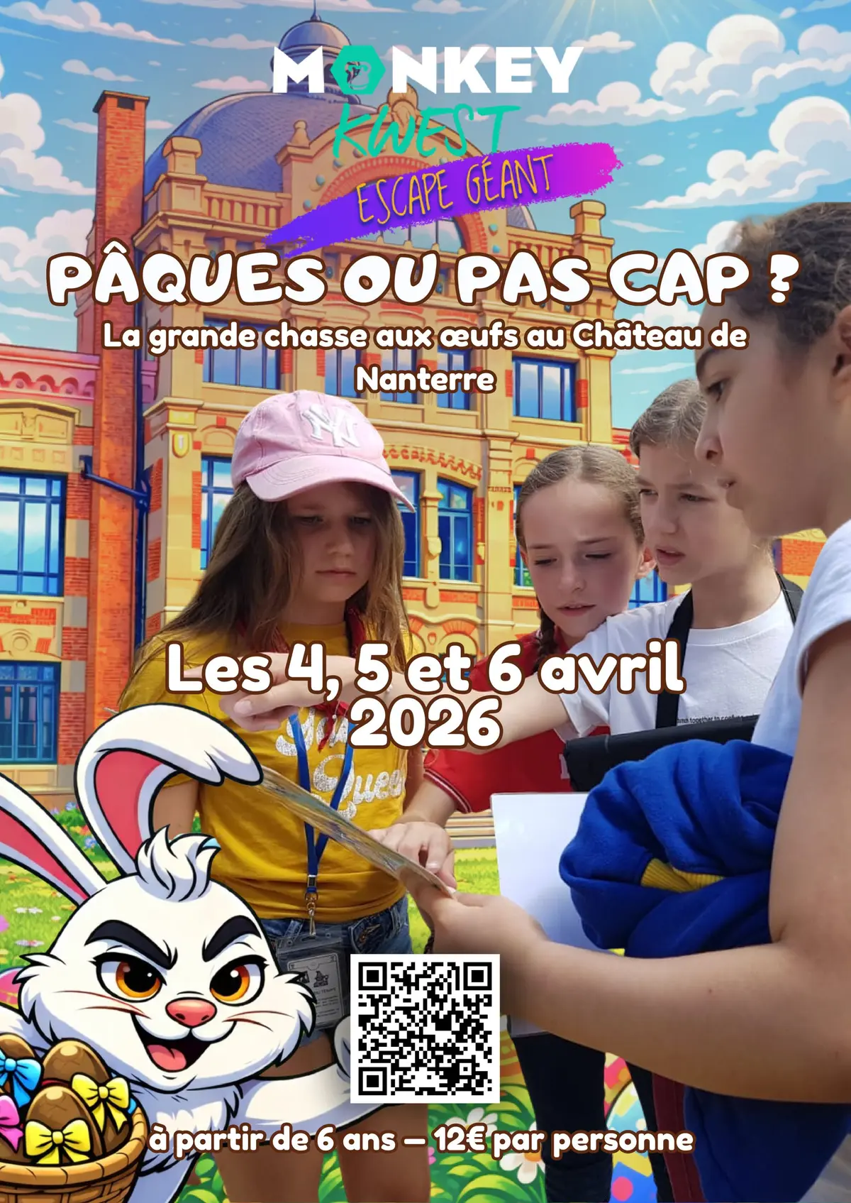 Escape game géant : La grande chasse aux oeufs