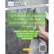 Cycle d'ateliers : rénovation et isolation à base de matériaux bio-sourcés