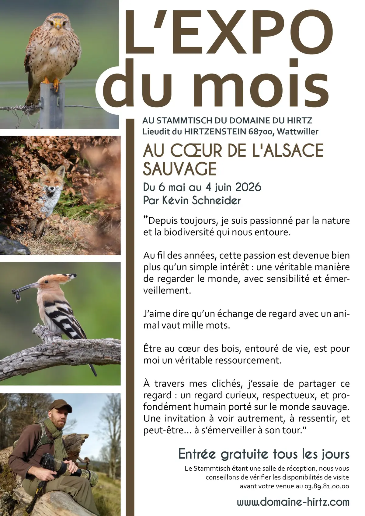 Au coeur de l'Alsace sauvage par Kévin Schneider