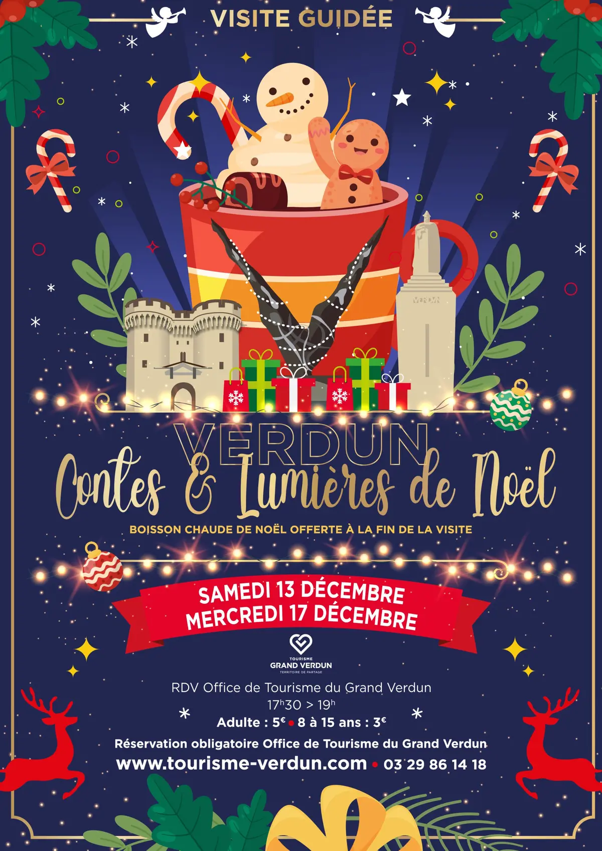 Visite guidée | Verdun, Contes et lumières de Noël