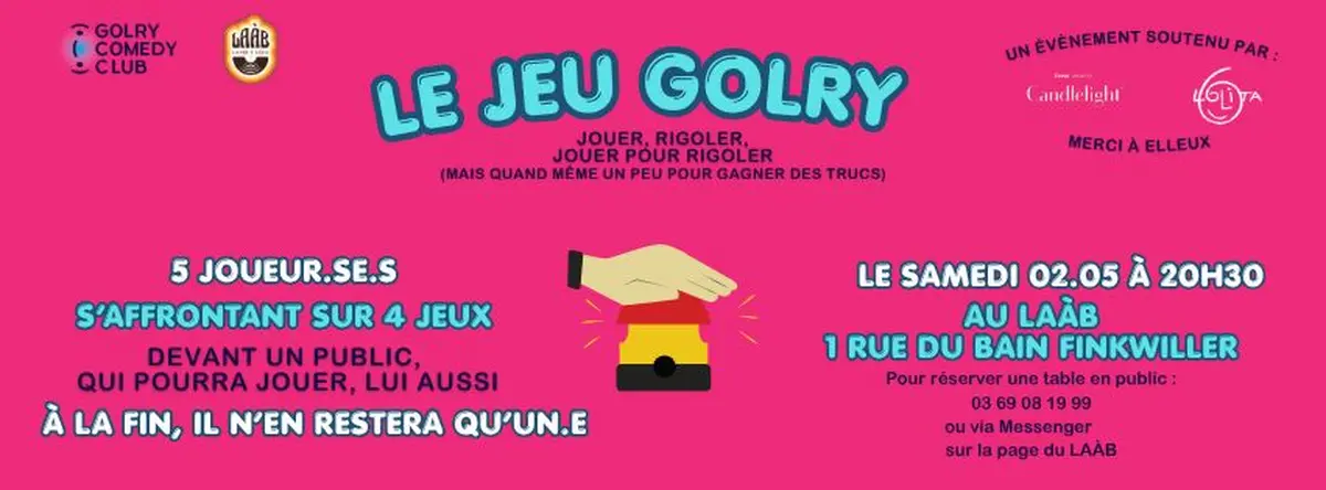 LE JEU GOLRY : Jeu live et humoristique