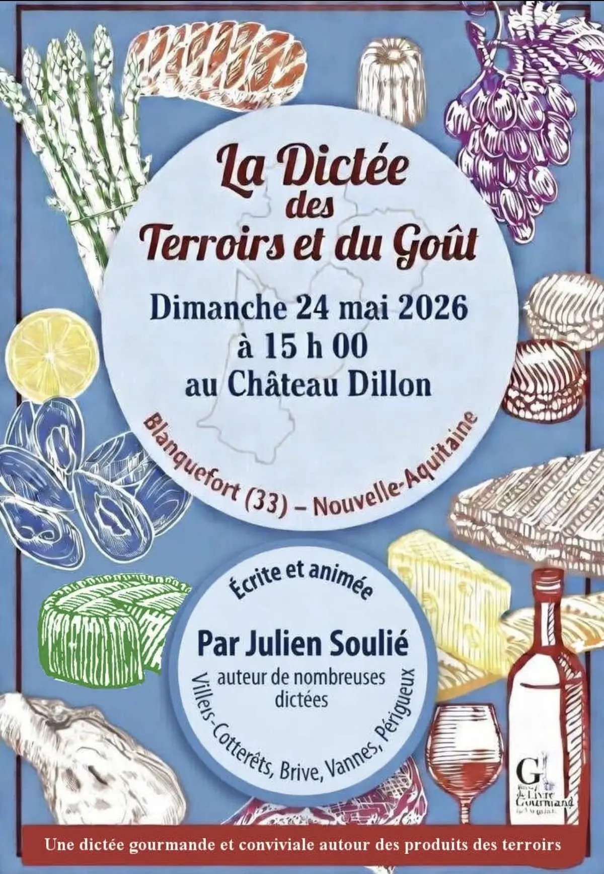 La dictée des terroirs et du goût