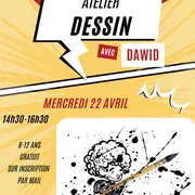 Atelier dessin avec Dawid
