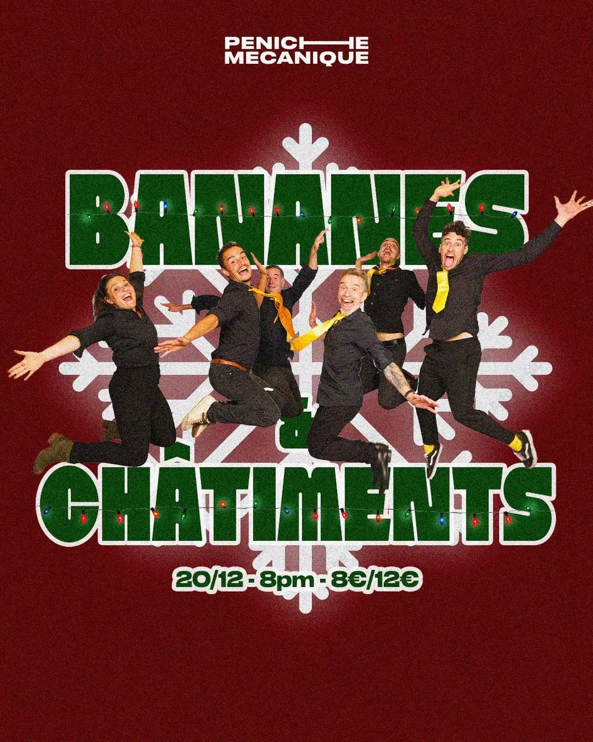 BANANES  & CHÂTIMENTS DE NOËL à La Péniche Mécanique (Impro)