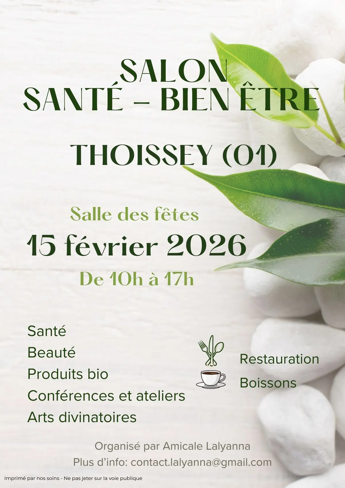 Salon santé et bien être