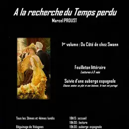 Feuilleton littéraire A LA RECHERCHE DU TEMPS PERDU de Marcel Proust