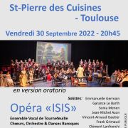 Opéra Isis de Jean-Baptiste Lully, version oratorio