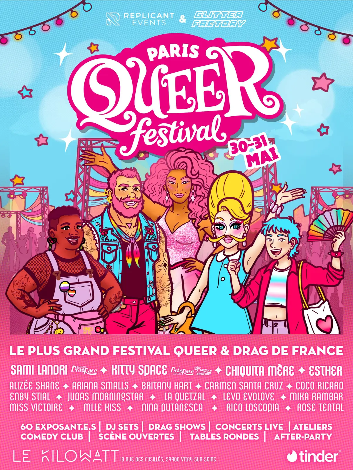 Paris Queer Festival - 30 et 31 mai au Kilowatt