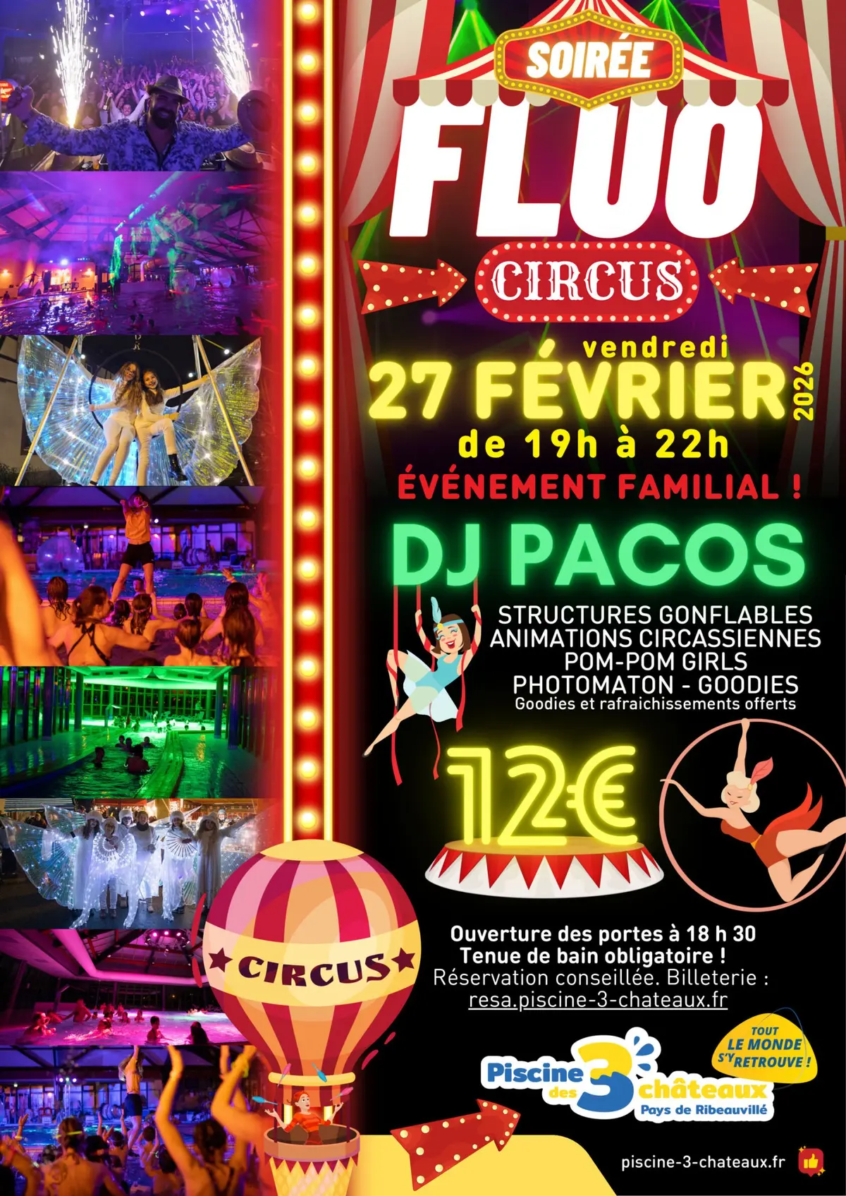 Soirée Fluo Circus