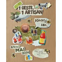 1 Geste, 1 Artisan &copy; NaturOparC