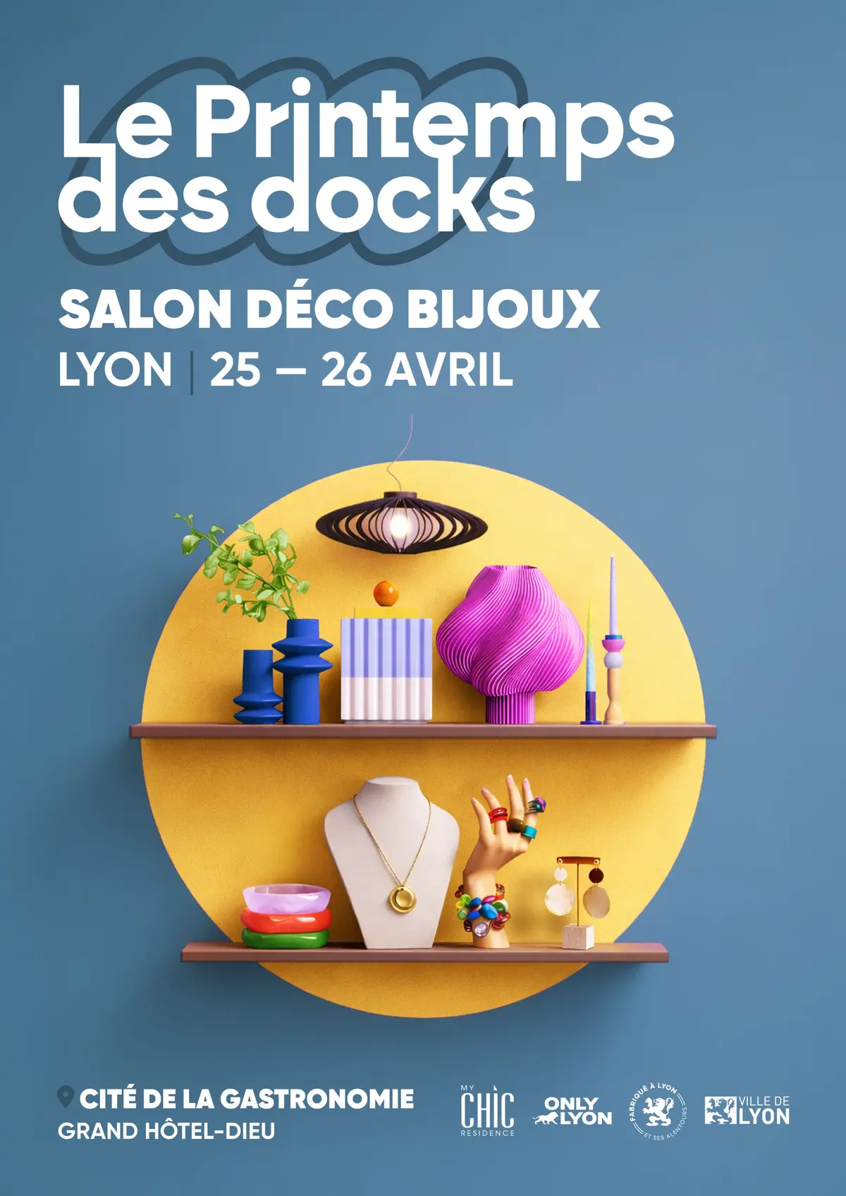 Printemps des Docks : Déco, Bijoux et Créativité les 25 & 26 avril 2026