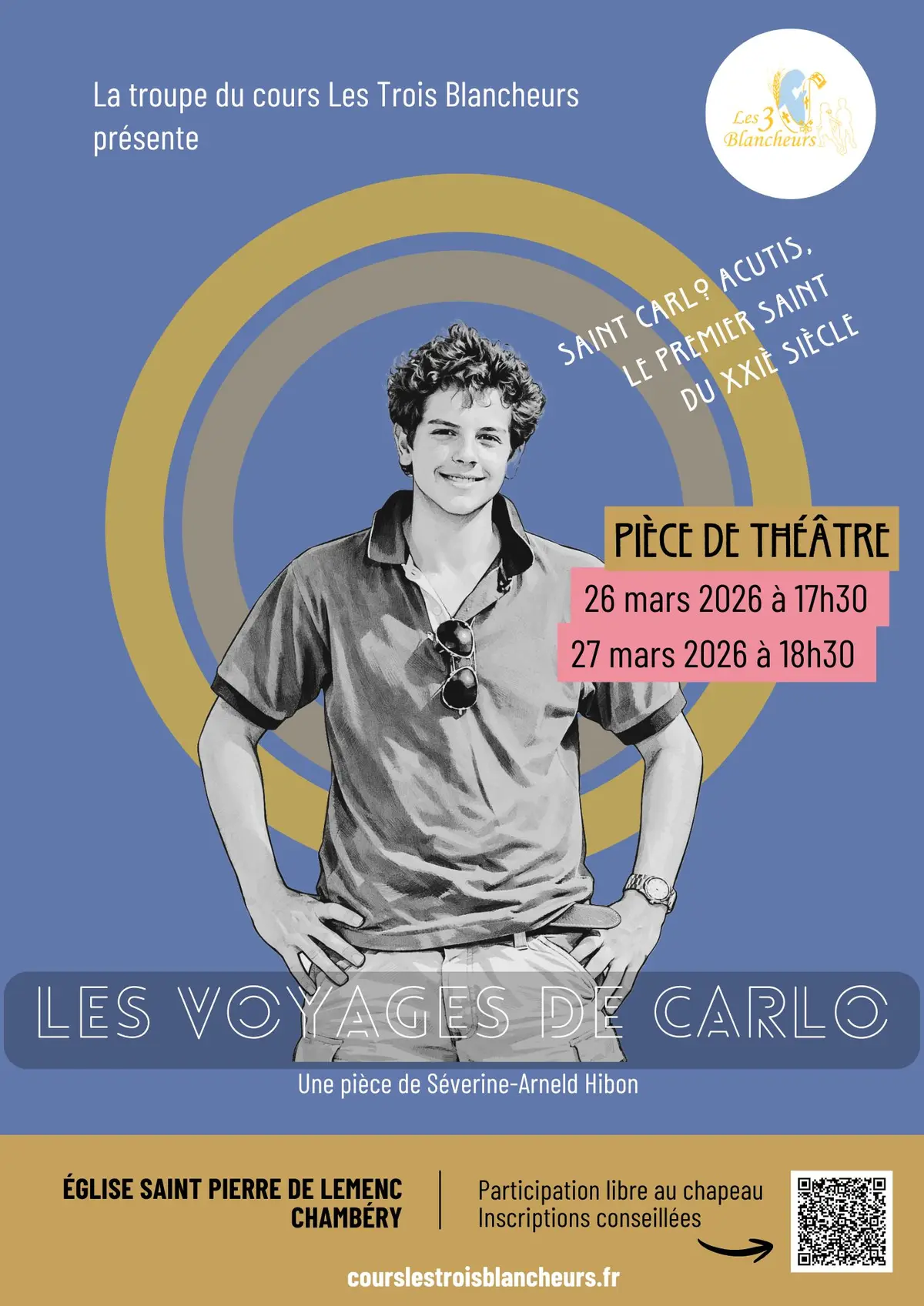 Pièce de théâtre : Les voyages de Carlo