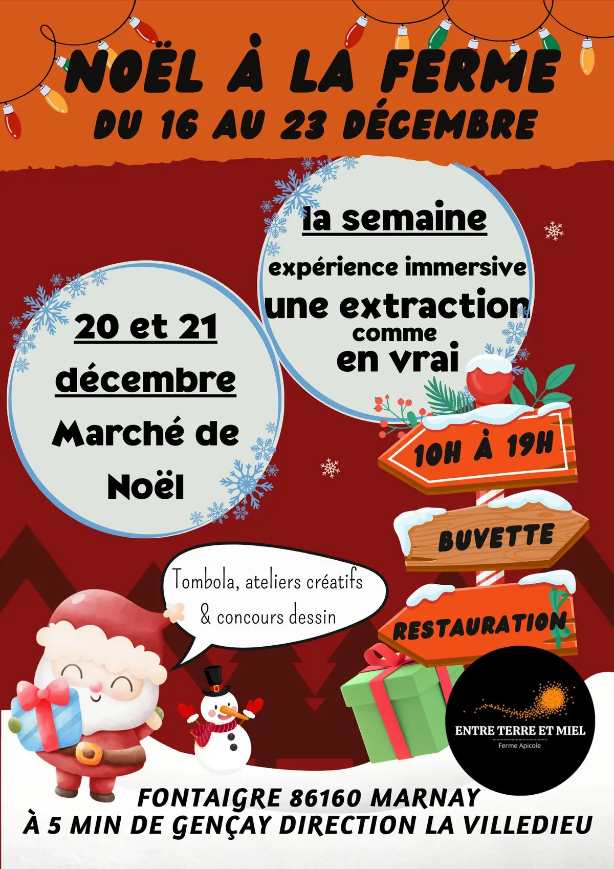 Noël à la ferme